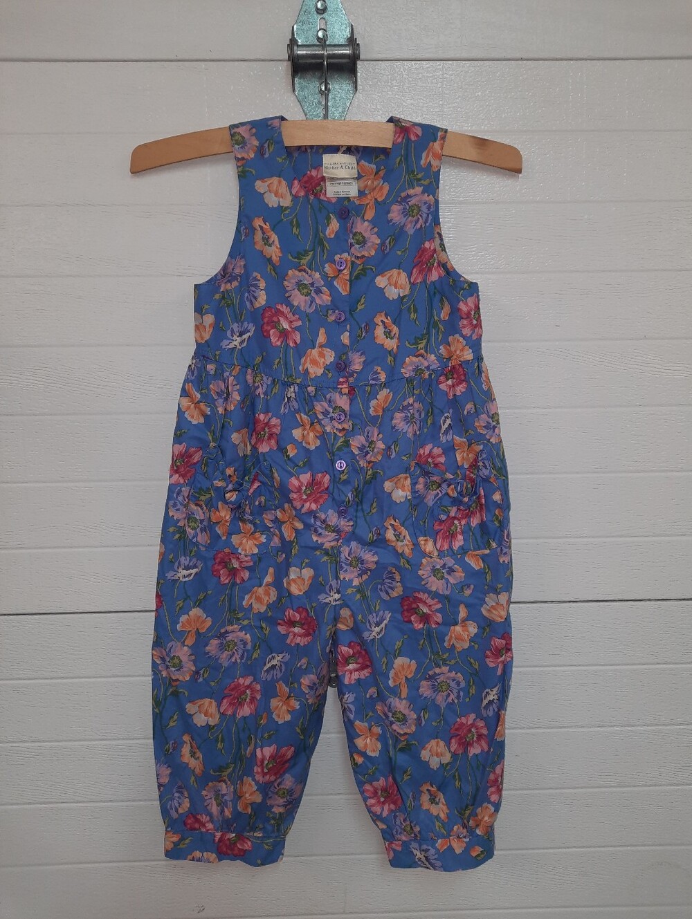 Vintage Laura Ashley Girls Romper
